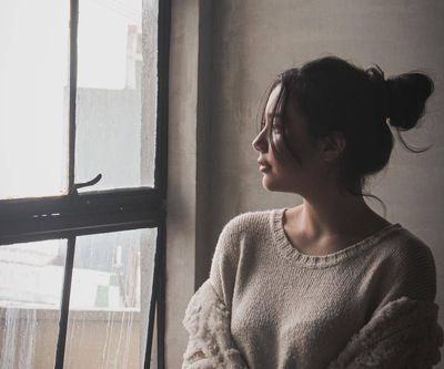 woman in class room
